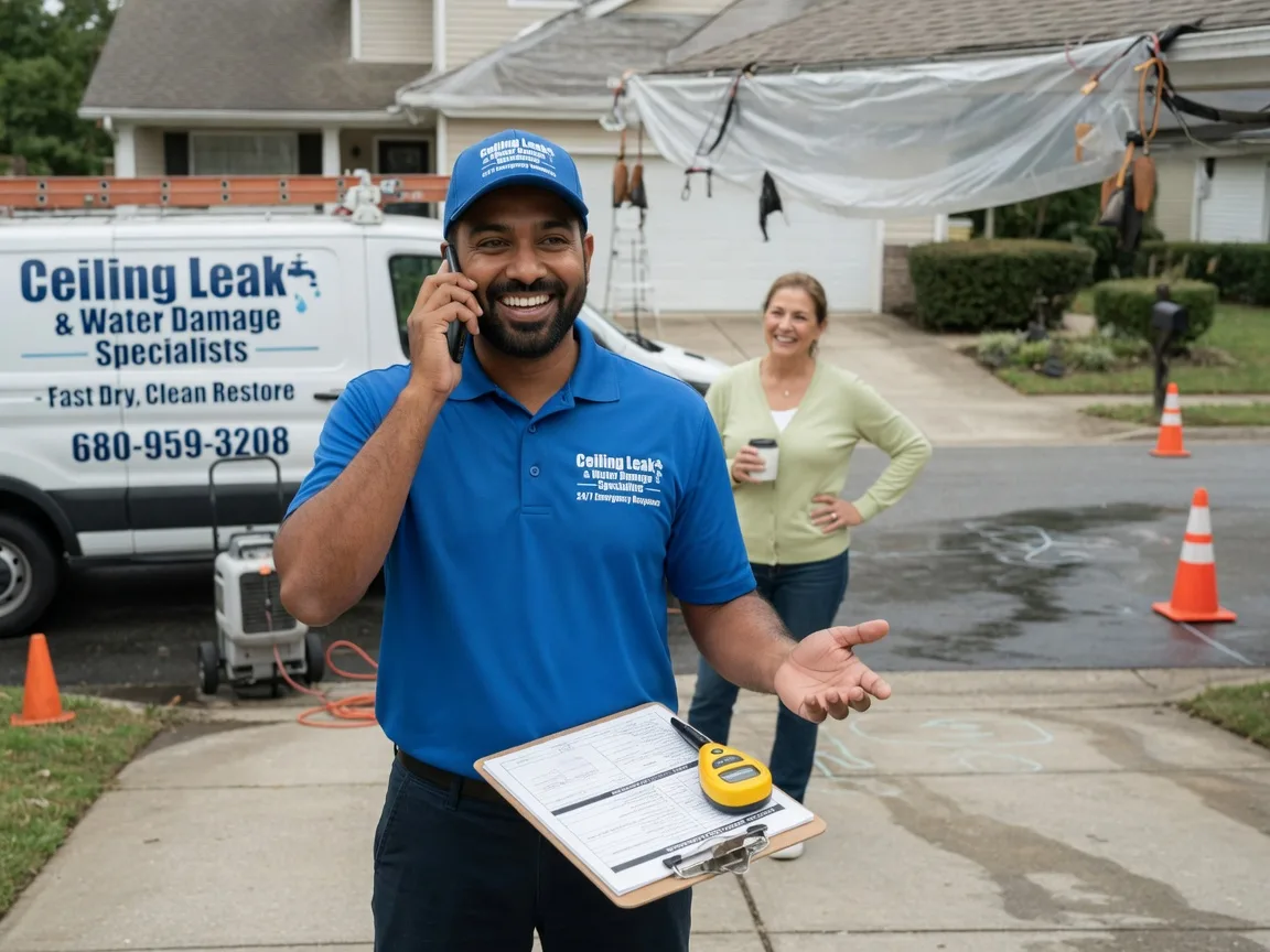 Ceiling Leak Cleanup Manville, NJ FAQs